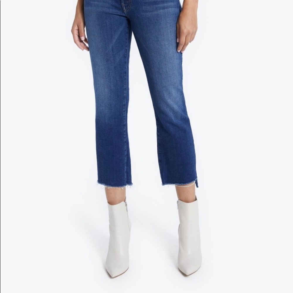 Mother Insider Step Fray Jeans 28 sweet and sassy